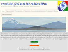 Tablet Screenshot of dr-guggenbichler.de